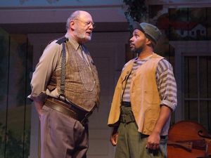 David Ogden Stiers  and Anthony Manough  Photo